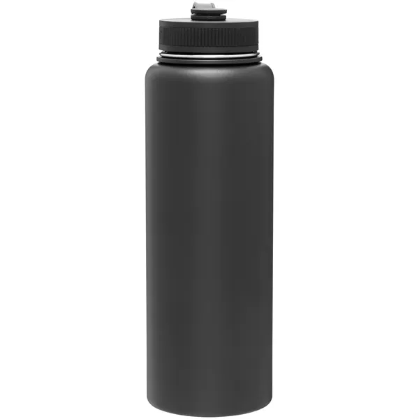 40 oz double wall 18/8 stainless steel thermal bottle with copper... from ASI 51197 ETS Express, LLC