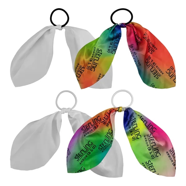 Shiny Full Color Bow Hair Tie... from ASI 30208 A P Specialties / AP Specialties