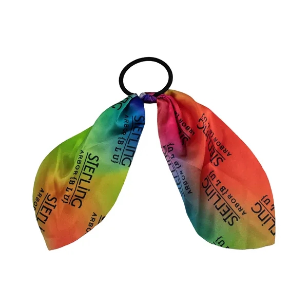 Shiny Full Color Bow Hair Tie... from ASI 30208 A P Specialties / AP Specialties