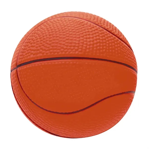 Basketball shaped stress reliever made of polyurethane foam.... from ASI 68507 The Magnet Group / Perfect Line