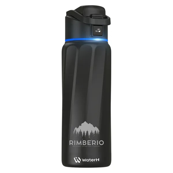 32-ounce water bottle with insulation, real-time tracking, Bluetooth sync, and lid.... from ASI 57653 Gold Bond