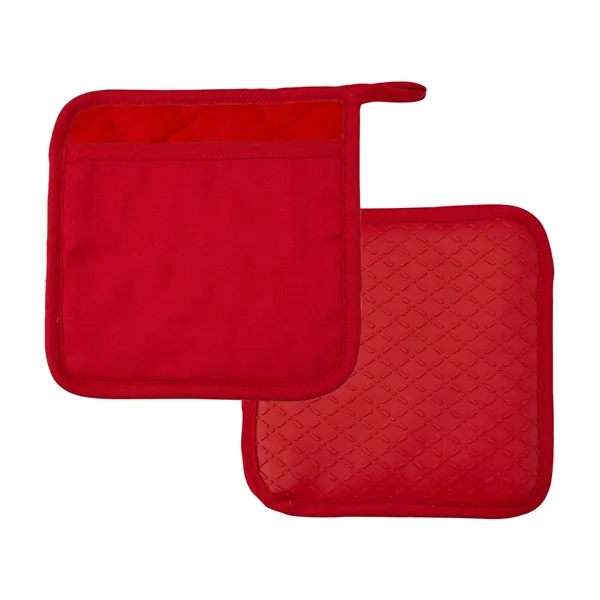 Silicon and recycled PET pot holder plus 1 color silkscreen imprint... from ASI 37218 Athena Promo (tm)