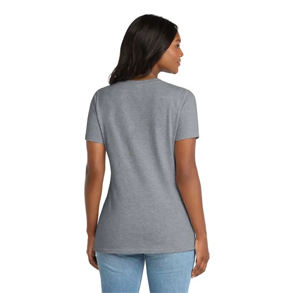 Port & Company Ladies Core Cotton V-Neck Tee.... from ASI 84863 SanMar