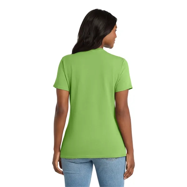 Port & Company Ladies Core Cotton V-Neck Tee.... from ASI 84863 SanMar