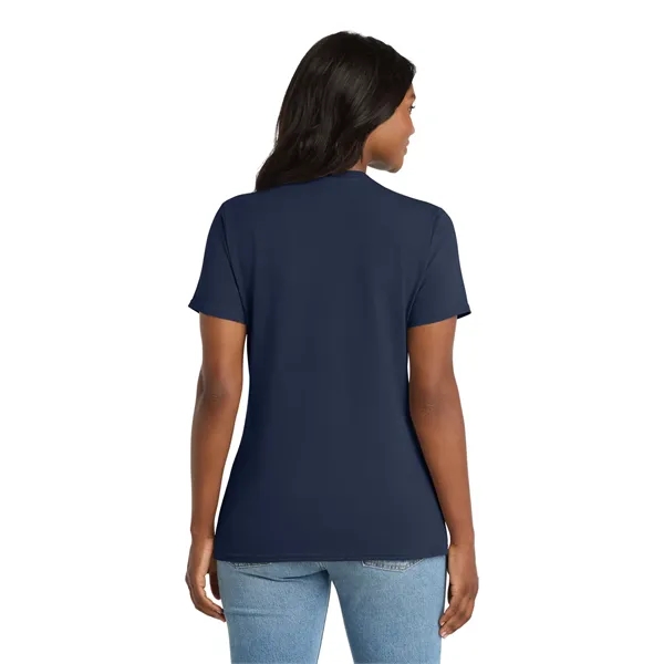 Port & Company Ladies Core Cotton V-Neck Tee.... from ASI 84863 SanMar