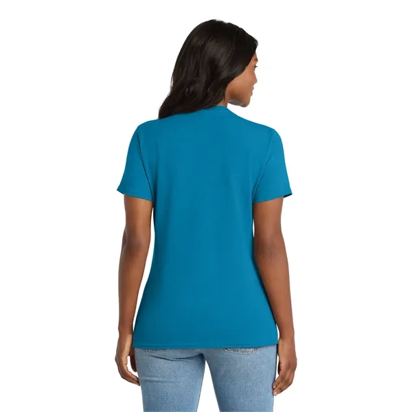 Port & Company Ladies Core Cotton V-Neck Tee.... from ASI 84863 SanMar