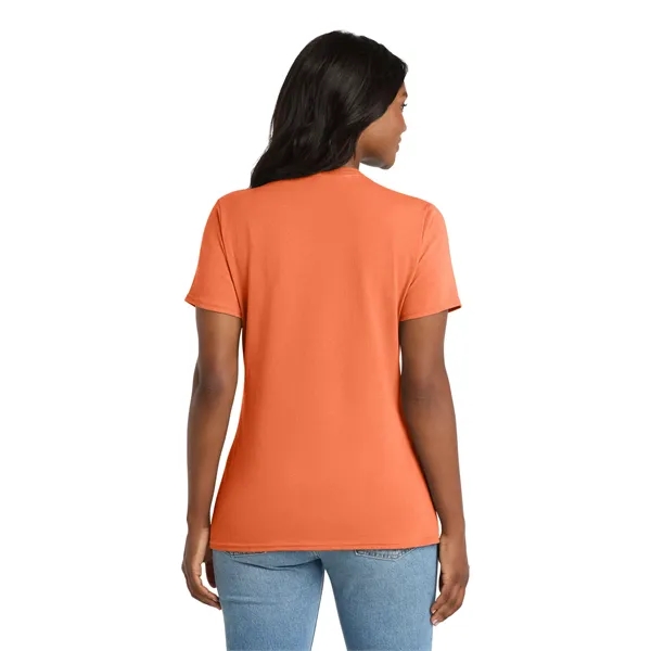Port & Company Ladies Core Cotton V-Neck Tee.... from ASI 84863 SanMar