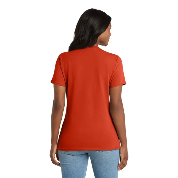 Port & Company Ladies Core Cotton V-Neck Tee.... from ASI 84863 SanMar