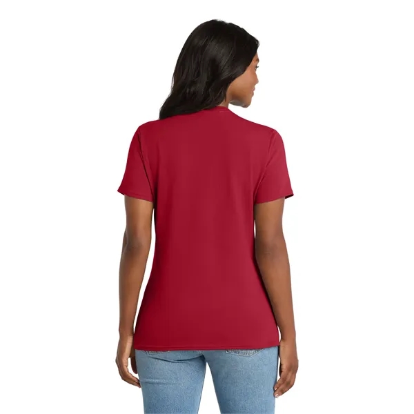 Port & Company Ladies Core Cotton V-Neck Tee.... from ASI 84863 SanMar