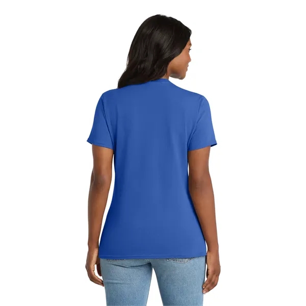 Port & Company Ladies Core Cotton V-Neck Tee.... from ASI 84863 SanMar