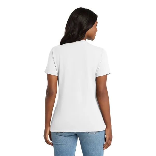Port & Company Ladies Core Cotton V-Neck Tee.... from ASI 84863 SanMar