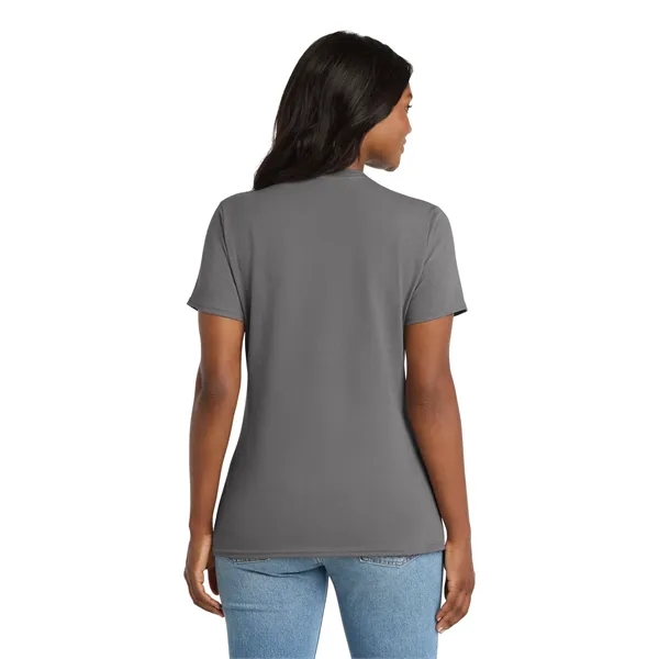 Port & Company Ladies Core Cotton V-Neck Tee.... from ASI 84863 SanMar