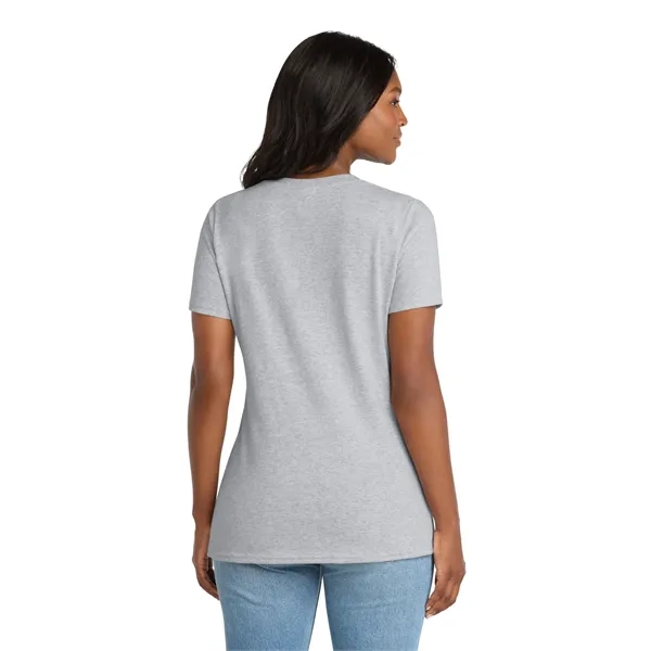 Port & Company Ladies Core Cotton V-Neck Tee.... from ASI 84863 SanMar