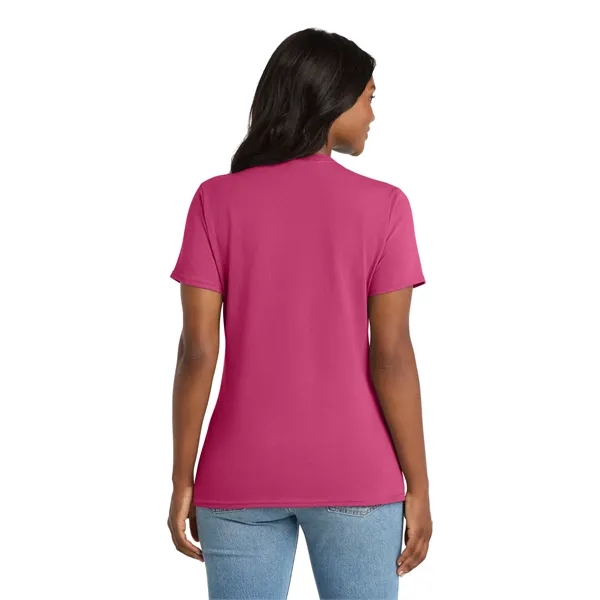 Port & Company Ladies Core Cotton V-Neck Tee.... from ASI 84863 SanMar
