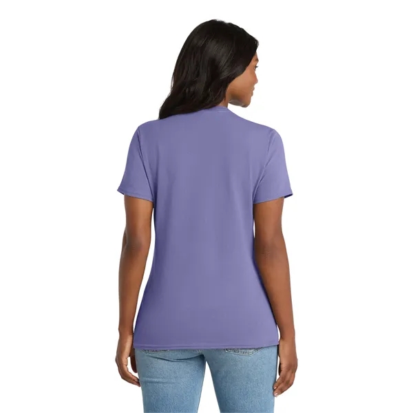 Port & Company Ladies Core Cotton V-Neck Tee.... from ASI 84863 SanMar