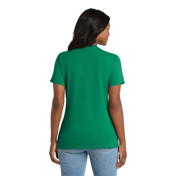 Port & Company Ladies Core Cotton V-Neck Tee.... from ASI 84863 SanMar
