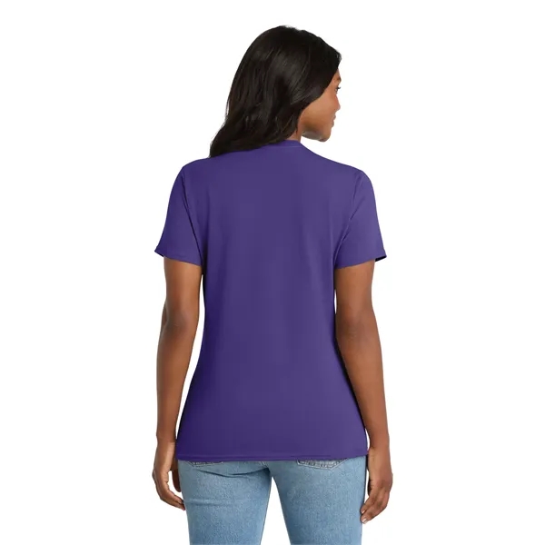 Port & Company Ladies Core Cotton V-Neck Tee.... from ASI 84863 SanMar