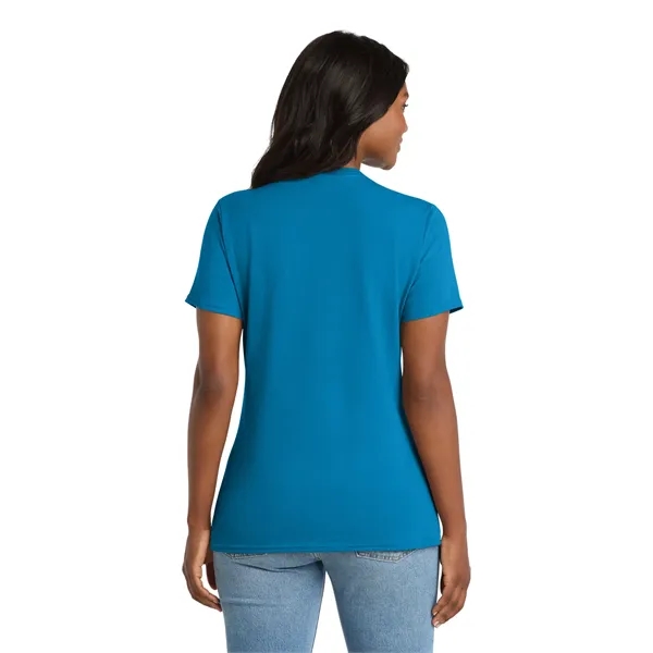 Port & Company Ladies Core Cotton V-Neck Tee.... from ASI 84863 SanMar