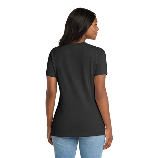 Port & Company Ladies Core Cotton V-Neck Tee.... from ASI 84863 SanMar