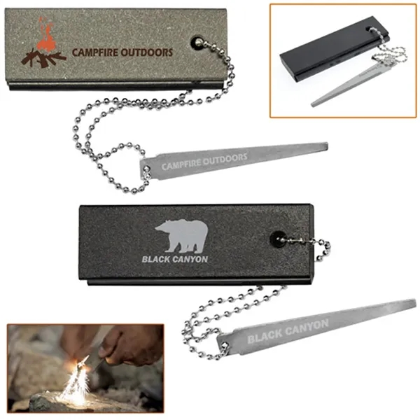 Weatherproof & waterproof full magnesium body fire starter & striker. Compact... from ASI 37455 Atteff International Inc