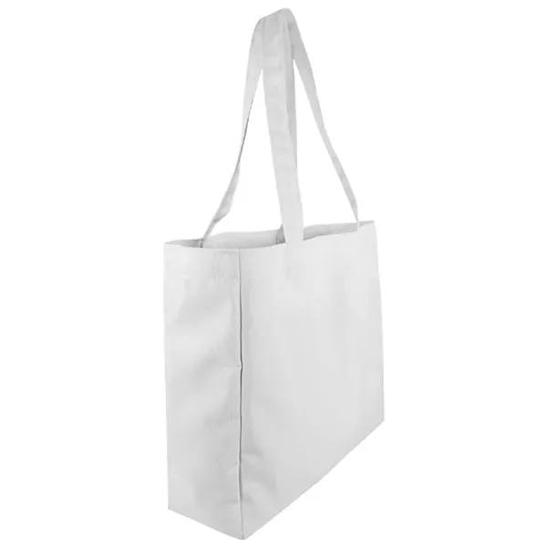 Polyester tote with poly handles and full-color sublimation. Great for promotions,... from ASI 67557 LimeLight Ent