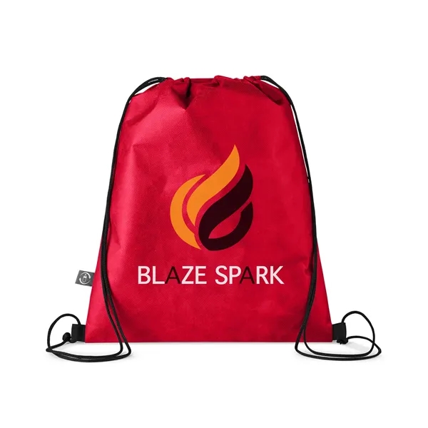 13.5" x 16.5" drawstring backpack with a cinch closure and 22-pound... from ASI 79530 Prime Line