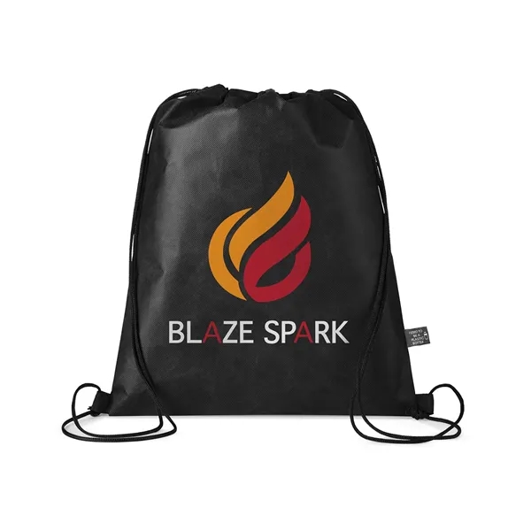 13.5" x 16.5" drawstring backpack with a cinch closure and 22-pound... from ASI 79530 Prime Line