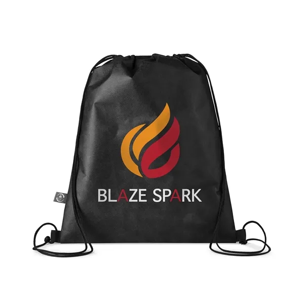 13.5" x 16.5" drawstring backpack with a cinch closure and 22-pound... from ASI 79530 Prime Line