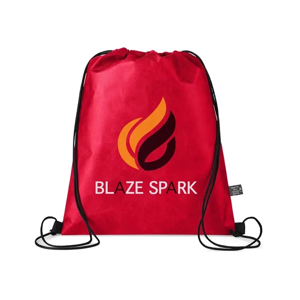 13.5" x 16.5" drawstring backpack with a cinch closure and 22-pound... from ASI 79530 Prime Line