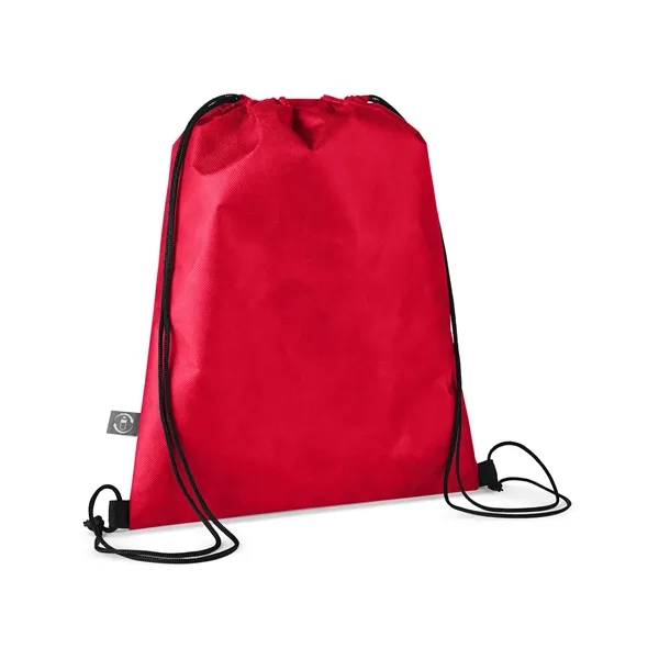 13.5" x 16.5" drawstring backpack with a cinch closure and 22-pound... from ASI 79530 Prime Line