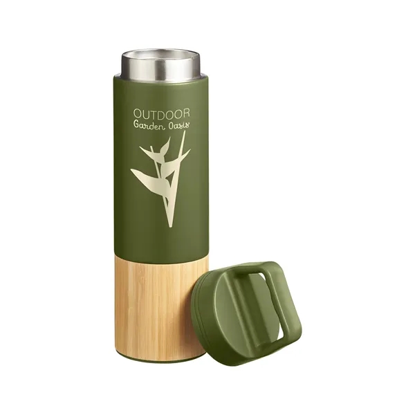 20oz Tao Bamboo Insulated Bottle... from ASI 79530 Prime Line