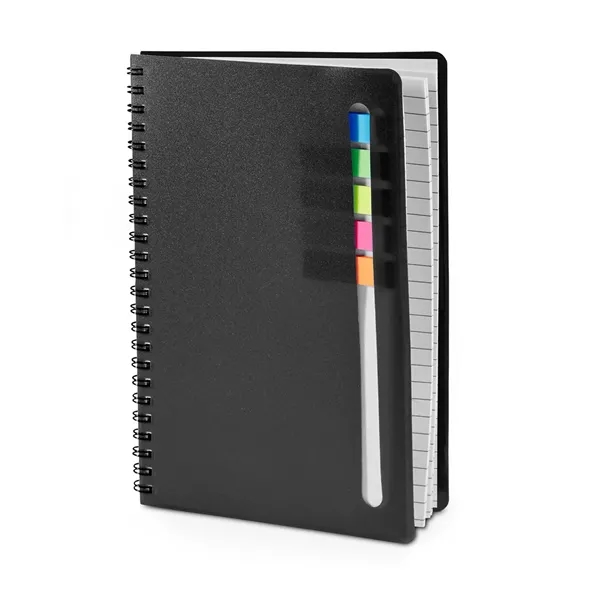 6.25" x 8.5" x 5" Semester spiral-bound notebook with PP cover,... from ASI 79530 Prime Line
