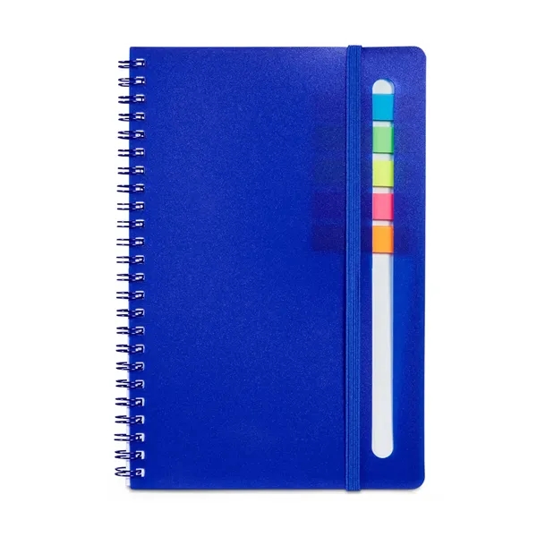 6.25" x 8.5" x 5" Semester spiral-bound notebook with PP cover,... from ASI 79530 Prime Line