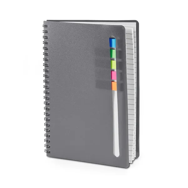 6.25" x 8.5" x 5" Semester spiral-bound notebook with PP cover,... from ASI 79530 Prime Line