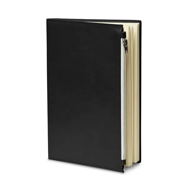 5.7" x 8.5" x .5" Element journal with polyurethane cover, stitched... from ASI 79530 Prime Line