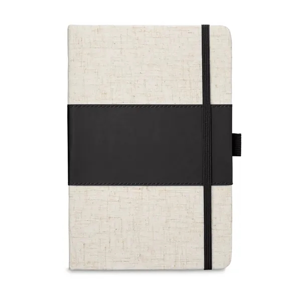 5.625" x 8.375" x 0.5" polyurethane and heathered fabric 80 page... from ASI 79530 Prime Line