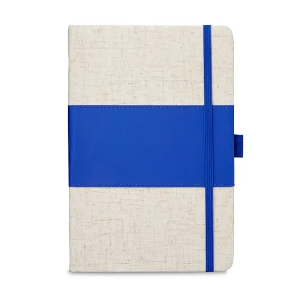 5.625" x 8.375" x 0.5" polyurethane and heathered fabric 80 page... from ASI 79530 Prime Line