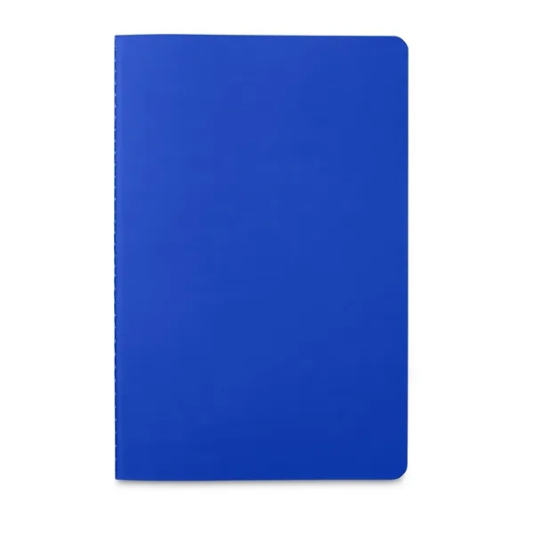 5.5" x 8.25" x 0.25" 32-page journal with thermo polyurethane cover... from ASI 79530 Prime Line