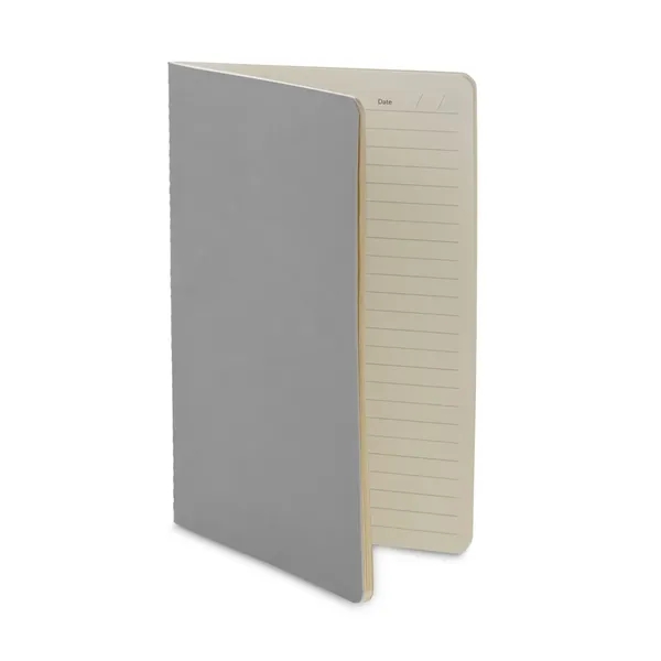 5.5" x 8.25" x 0.25" 32-page journal with thermo polyurethane cover... from ASI 79530 Prime Line