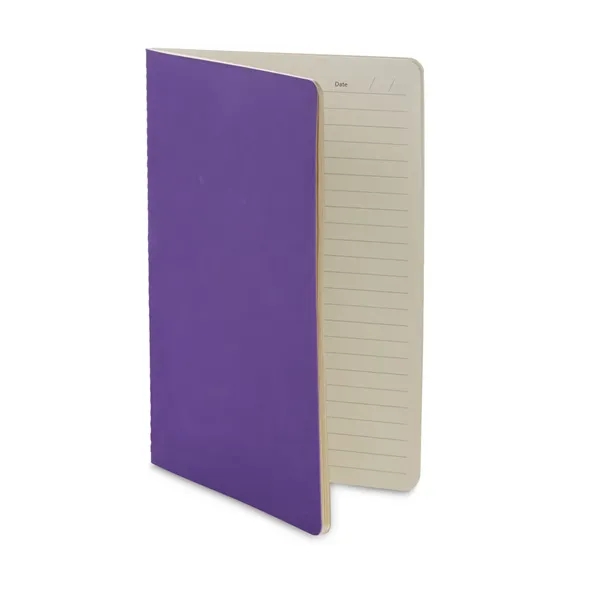 5.5" x 8.25" x 0.25" 32-page journal with thermo polyurethane cover... from ASI 79530 Prime Line