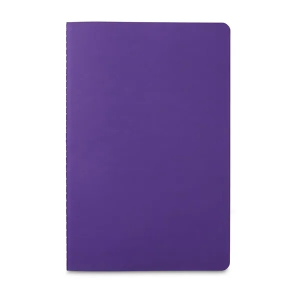 5.5" x 8.25" x 0.25" 32-page journal with thermo polyurethane cover... from ASI 79530 Prime Line