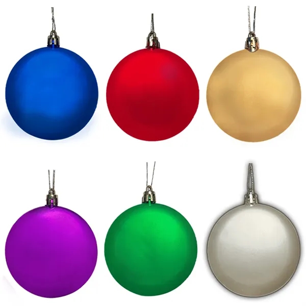 Christmas Ornaments 3", Round, Flat - Ready Inventory In New Jersey... from ASI 45100 Chulani Promotional Products, Inc / Competitive Edge Innovations/Chulani Chulani Line