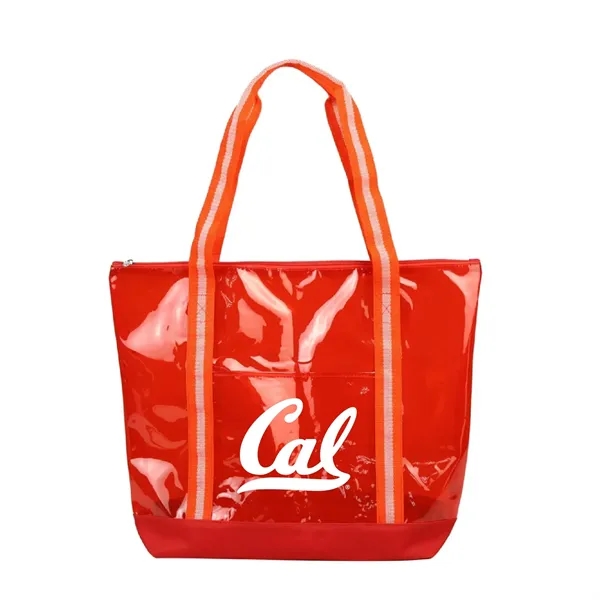 Clear Tote With Zipper... from ASI 39820 Opusline (Benmex)