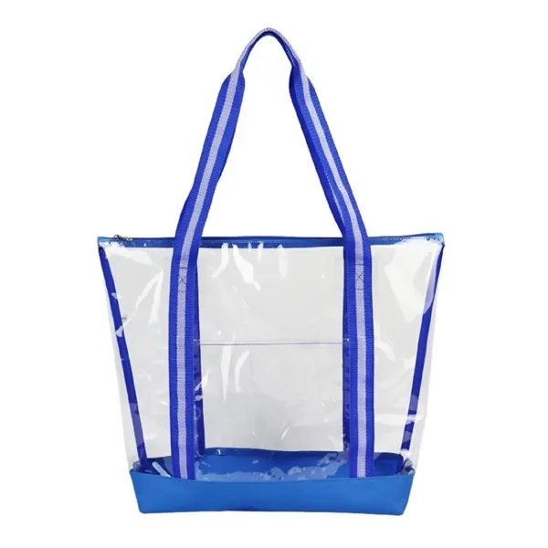 Clear Tote With Zipper... from ASI 39820 Opusline (Benmex)