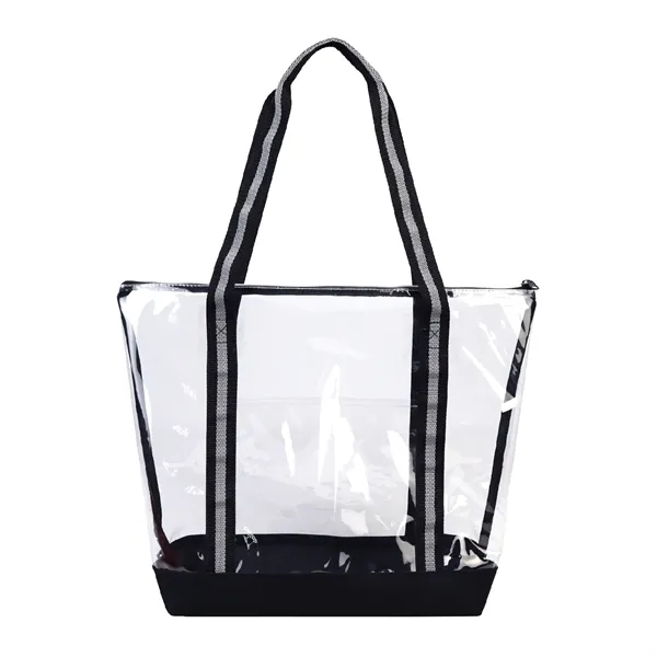 Clear Tote With Zipper... from ASI 39820 Opusline (Benmex)