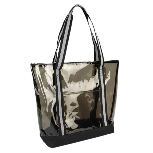 Clear Tote With Zipper... from ASI 39820 Opusline (Benmex)