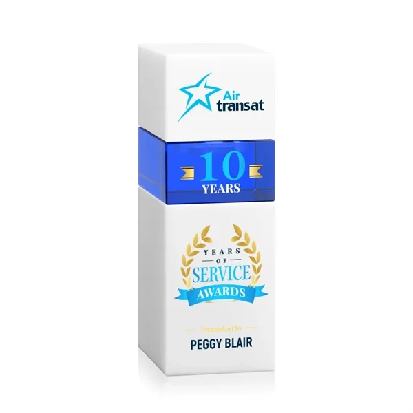 The Optical Crystal Tofino Stacker VividPrint™ Award features a unique stackable... from ASI 84592 St Regis Group / St Regis