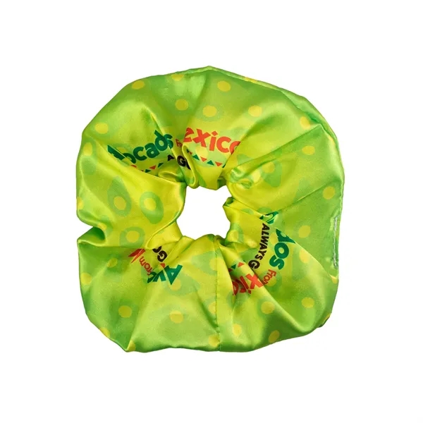 Round Full Color Hair Scrunchie... from ASI 30208 A P Specialties / AP Specialties