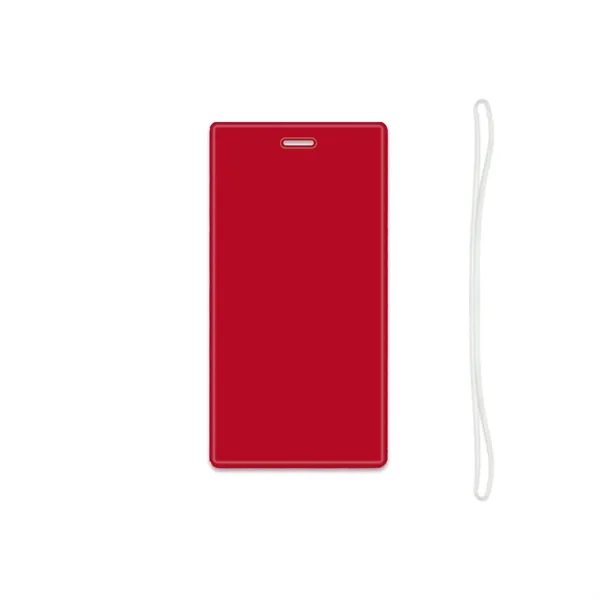 Reflective luggage tag measuring 2.18"H x 4.25"W and available in several... from ASI 54040 Fey Promo / Reflectix® Mi Line by Fey