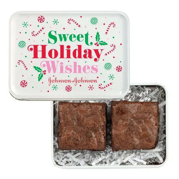 Fresh Beginnings 2 Fudge Brownies in Tin... from ASI 44900 NC Custom (CI/Lanco) / Fresh Beginnings